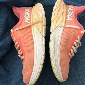 Hoka Women's Peach Athletic Shoes